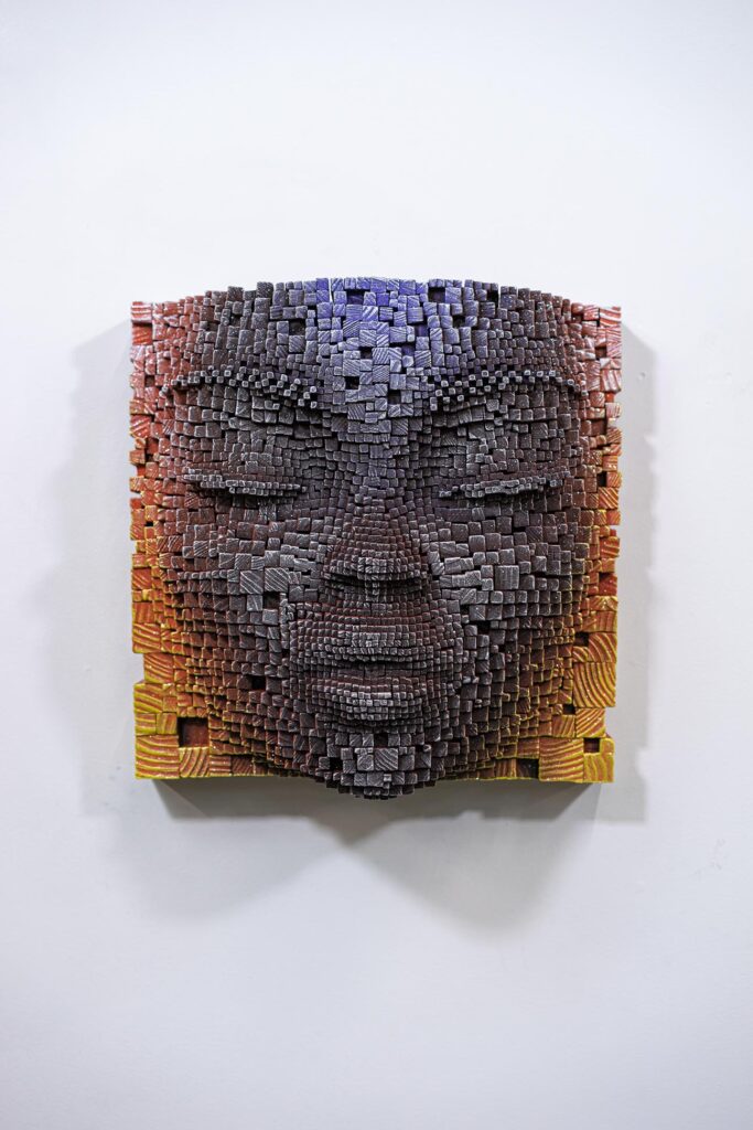 Picture of Mask 166, sculpture by Gil Bruvel