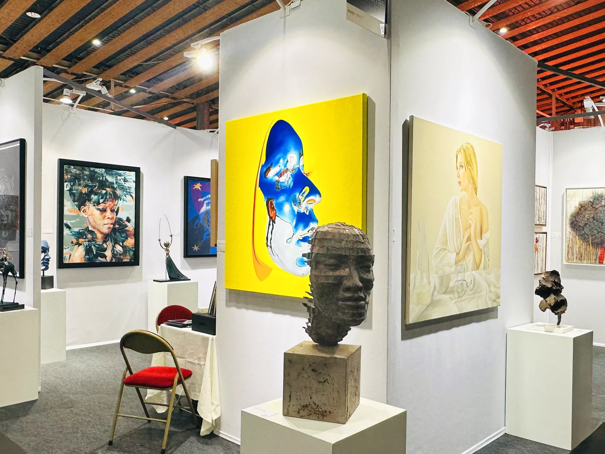 Les œuvres de la Galerie Montmartre sont exposées à la foire de Lille Art Up