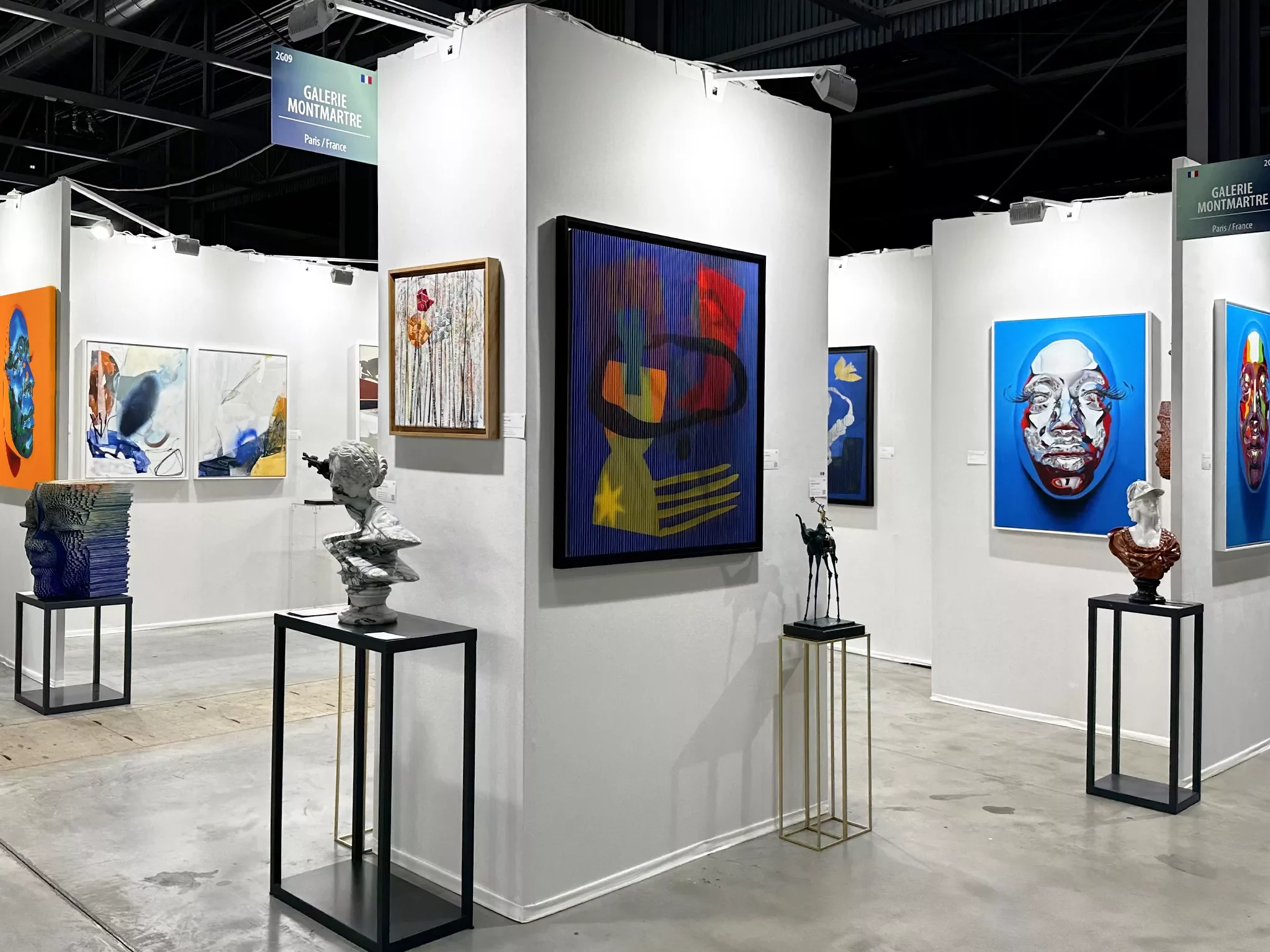 Les œuvres de la Galerie Montmartre sont exposées à la foire de Lille Art Up